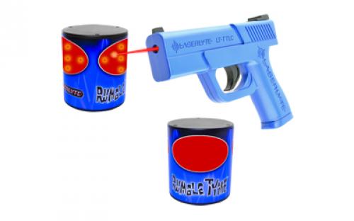 Laserlyte Laser Training Kit, Includes 2 Rumble Tyme Targets and 1 Laser Pistol, Full Size, Batteries Included TLB-LRJ