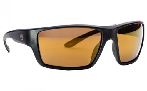 Magpul Industries Terrain, Glasses, Matte Black Frame, Bronze/Gold Lenses, Medium/Large, Polarized Lenses MAG1021-221