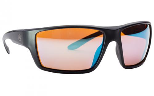 Magpul Industries Terrain, Glasses, Matte Black Frame, Rose/Blue Lenses, Medium/Large, Polarized Lenses MAG1021-640