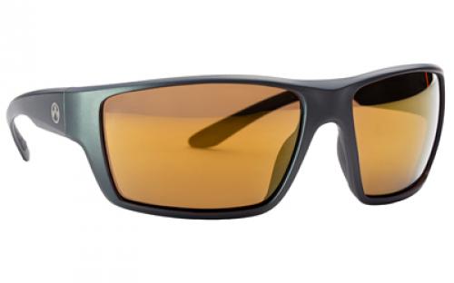 Magpul Industries Terrain, Glasses, Matte Gray Frame, Bronze/Gold Lenses, Medium/Large, Polarized Lenses MAG1021-880