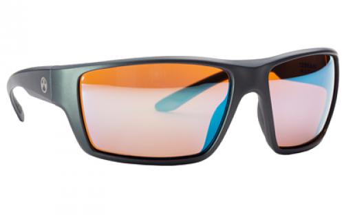 Magpul Industries Terrain, Glasses, Matte Gray Frame, Rose/Blue Lenses, Medium/Large, Polarized Lenses MAG1021-930