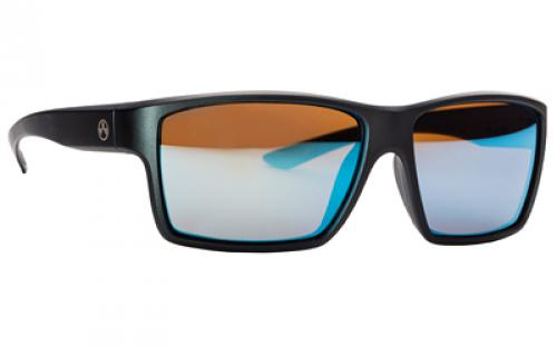 Magpul Industries Explorer, Glasses, Matte Black Frame, Bronze/Blue Lenses, Medium/Large, Polarized Lenses MAG1025-240