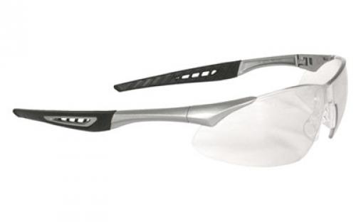 Radians Rock Glasses, Silver Frame, Clear Anti-Fog Lenses RK6-11CS