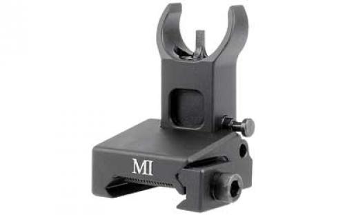 Midwest Industries Sight, Fits Picatinny, Black, Front, Low Profile, Flip Up MI-LFFR