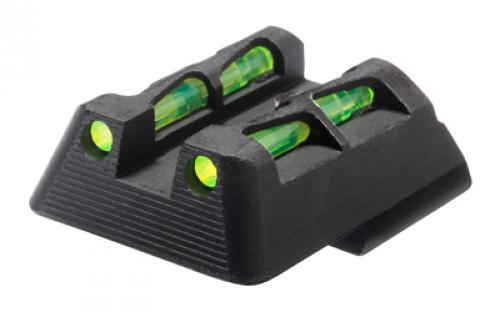 Hi-Viz Litewave Sight, Fits H&K P30,45, Rear Only, Include Litepipes and Key HKLW11