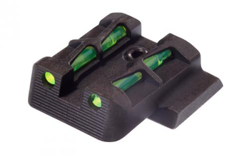 Hi-Viz Litewave Sight, Fits 9MM, 40S&W, 357SIG, Rear OnlyInclude Litepipes and Key MPSLW11