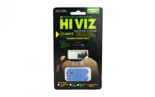 Hi-Viz Litewave Sight, Fits Ruger Blackhawk, Front Sight, Include Litepipes and Key RBLW01