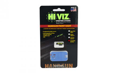 Hi-Viz Litewave Sight, Fits Springfield 1911, Front Sight, Include Litepipes and Key SF2015
