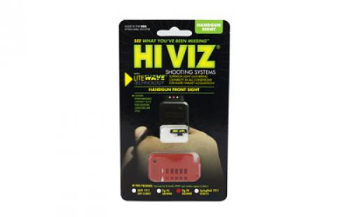 Hi-Viz Litewave Sight, Fits Sig Height #8, Front Sight, Include Litepipes and Key SGLW08