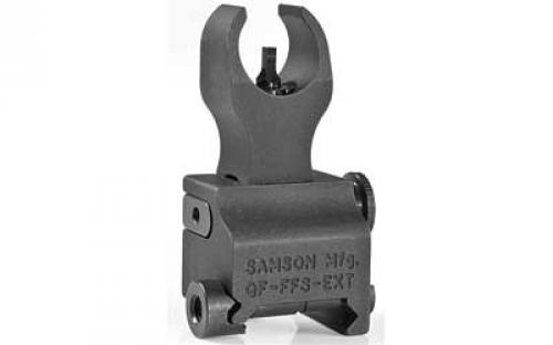 Samson Manufacturing Corp. Folding Front Sight, Fits Gas Block Height Picatinny, Black, 6061 Aluminum, Mil-Spec Hardcoat Anodized for Durability QF-FFS-EXT