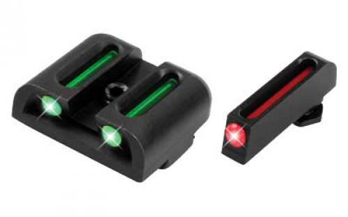 Truglo Brite-Site, Fiber Optic, Sight, Low, Fits Glk 9/40SW/357Sig TG131G1
