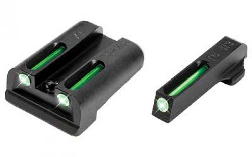 Truglo Brite-Site Tritium/Fiber Optic Sight, Fits Springfield, Green TG131XT