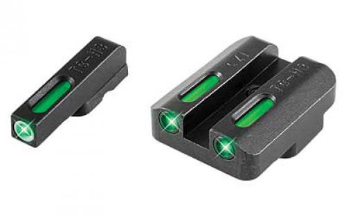 Truglo Brite-Site TFX, Sight, Fits CZ 75 Series, Tritium /Fiber-Optic, Day/Night Sight, 24/7 Brightness TG13CZ1A