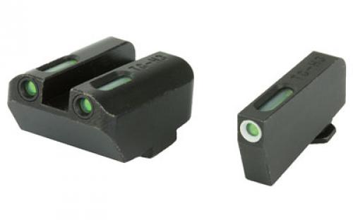 Truglo Brite-Site TFX Sight, Suppressor Height, Fits Glock 17/17L/19/22/23/24/26/27/33/34/35/38/39, 24/7 Brightness TG13GL4A