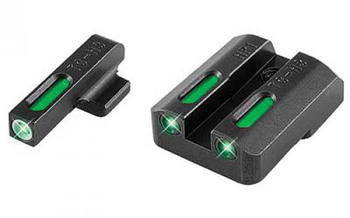 Truglo Brite-Site TFX, Sight, Fits HK P30, Tritium/Fiber-Optic, Day/Night, 24/7 Brightness TG13HP1A