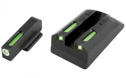 Truglo Brite-Site TFX, Sight, Fits Ruger SR9/40/45, Tritium/Fiber-Optic, Day/Night Sight, 24/7 Brightness TG13RS1A