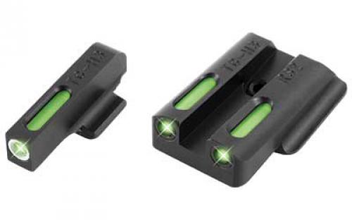 Truglo Brite-Site TFX, Sight, Fits Ruger LC9/9s/380, Trittium/Fiber-Optic, Day/Night Sight, 24/7 Brightness TG13RS2A
