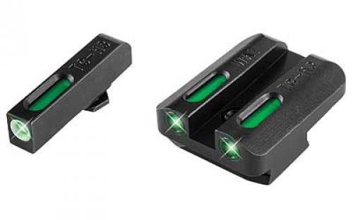 Truglo Brite-Site TFX, Sight, Fits Walther P99 and PPQ, Tritium/Fiber-Optic, Day/Night Sight, 24/7 Brightness TG13WA1A