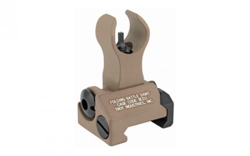 Troy BattleSight, Folding Front Sight, HK style, Picatinny, Flat Dark Earth Finish SSIG-FBS-FHFT-00
