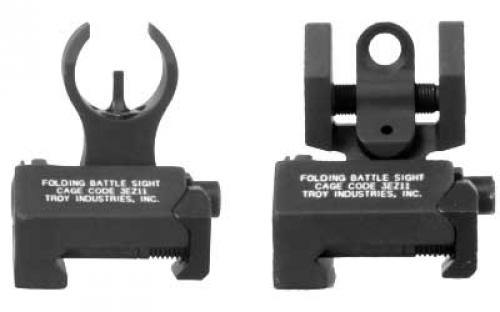 Troy BattleSight Micro, Front and Rear Sight, Picatinny, Black Finish SSIG-IAR-SMBT-00