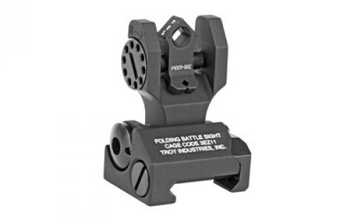 Troy BattleSight, Rear Folding Sight, Di-Optic Aperture, Tritium, Picatinny, Black Finish SSIG-FBS-TTBT-00