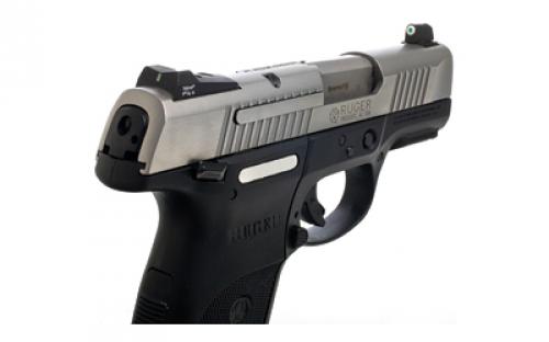 XS Sights XS Sights, DXT Big Dot Tritium Front, White Stripe Express Rear, Fits Ruger SR9,SR9C,SR49,&SR40C, Green with White Outline, Installation Kit Included RP-0007S-5