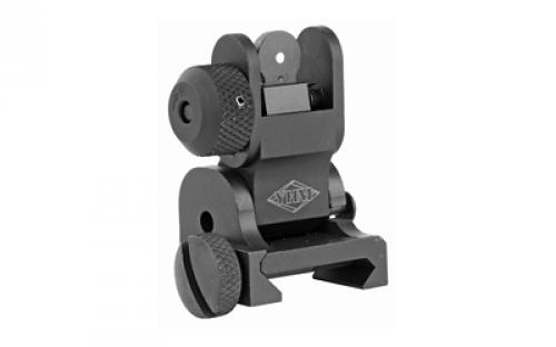 Yankee Hill Machine Co Flip Rear Sight, Fits Picatinny Black YHM-9680