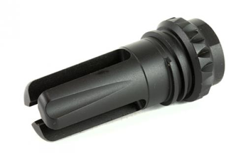 Advanced Armament Corp Blackout, Flash Hider, 556NATO, 1/2X28, 18 Tooth, Fits M4/AR15, Black Finish 64137