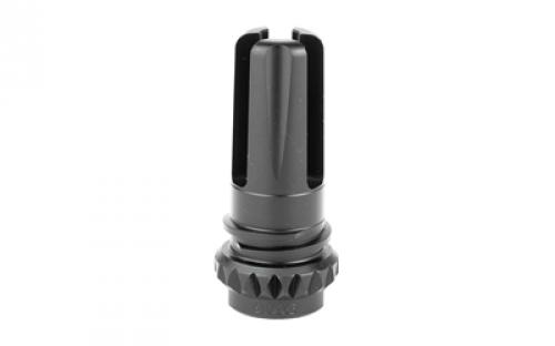 Advanced Armament Corp Blackout, Flash Hider, 762NATO, 5/8X24, 18 Tooth, Fits M4, Black Finish 64140