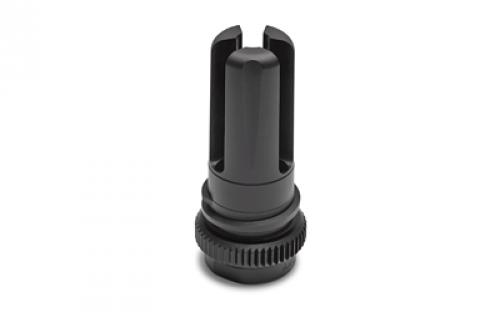 Advanced Armament Corp Blackout, Flash Hider, 556NATO, 1/2X28, 51 Tooth, Fits M4/FN SCAR, Black Finish 64141
