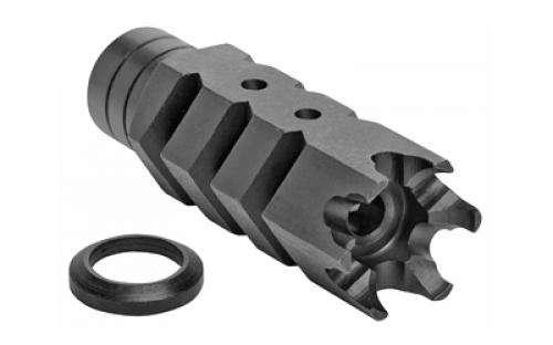 ATI Outdoors .308 Shark Muzzle Brake w/Crush Washer, 5/8X24, Black A.5.10.2553