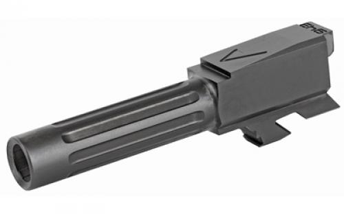 Agency Arms Mid Line Barrel, 9MM, Black Nitride Finish, Fluted, Fits Glock 43 MLG43FDLC