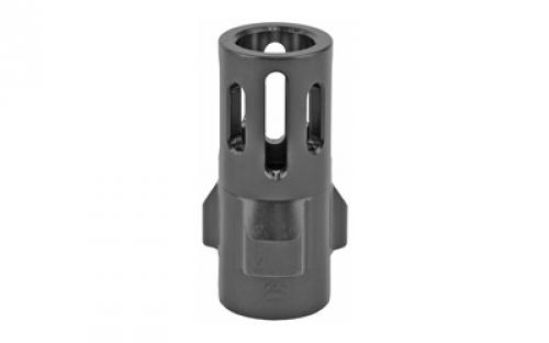 Angstadt Arms Flash Hider, 3 Lug, 9MM, 1/2x28 Threads, 1.42 Length, Nitride Finish, Black Color ANGAA093LHB28