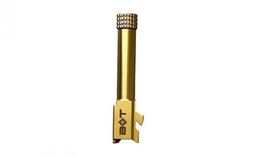 Backup Tactical Barrel, 9MM, Flat Dark Earth, Threaded 1/2x28, Fits Glock 26 Gen 1-5 G26TB-FDE