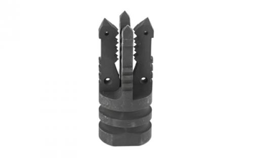Doublestar Corp. DSC Cayman Flash Hider, 1/2 x 28 RH, For AR15, Stainless Steel DS470