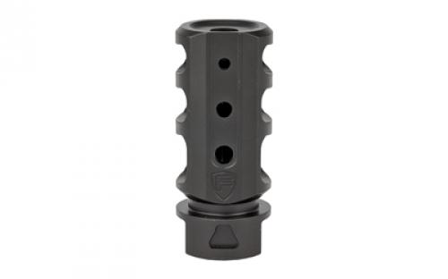 Fortis Manufacturing, Inc. RED Muzzle Brake, 5.56MM, Fits AR15, Black Finish AR15-RED-M2-BLK