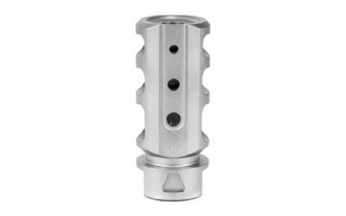 Fortis Manufacturing, Inc. RED Muzzle Brake, 5.56MM, Fits AR15, Stainless Finish AR15-RED-M2-SS