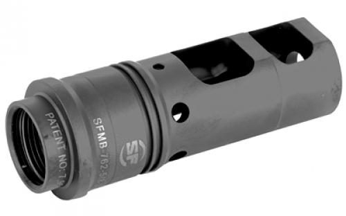Surefire SOCOM, Muzzle Brake/Suppressor Adapter, 762NATO, 5/8X24, Black Finish SFMB-762-5/8-24