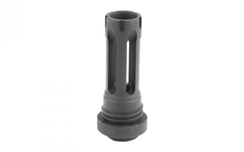 Yankee Hill Machine Co Phantom 7.62 Quick Detach Flash Hider, 762NATO, 5/8x24, Fits AR Rifles, Black Finish YHM-3302-24A