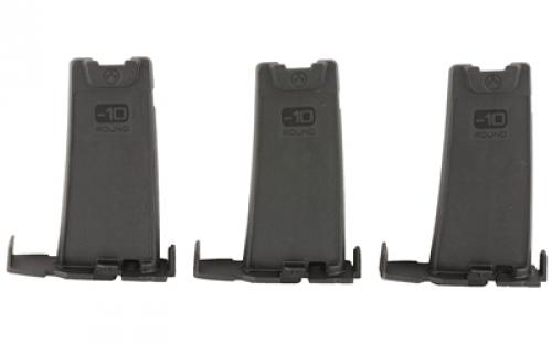 Magpul Industries Minus 10 Round Limiter, Fits PMAG AR/M4 Gen M3, 3 Pack, Black Finish MAG286-BLK