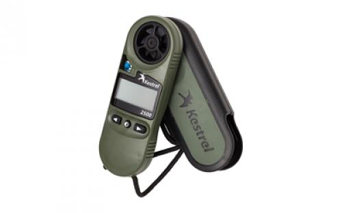 Kestrel 2500NV, Weather Meter, Digital Altimeter, Night Vision Backlight, OD Green Finish 0825NV
