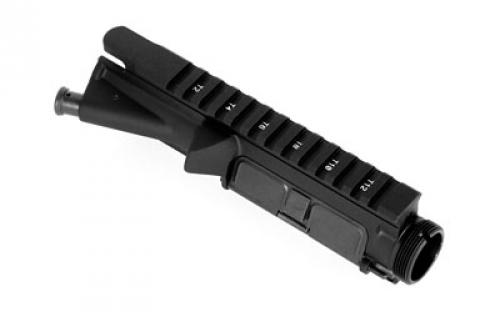 LBE Unlimited Upper, Black Finish, Forward Assist/Ejection Port Cover Assembly Installed, Fits AR15 ARUPPER