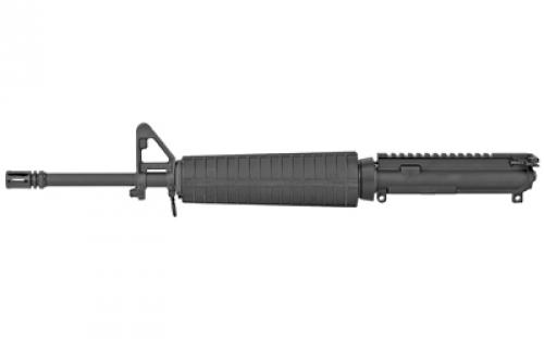 Spike's Tactical Complete Upper Receiver, 223 Rem/556NATO, 16 FN Hammer Forged Barrel, 1:7 Twist, Fits AR Rifles, Mid-length Gas System, Front Sight Post, Black Finish STU5435-MLS
