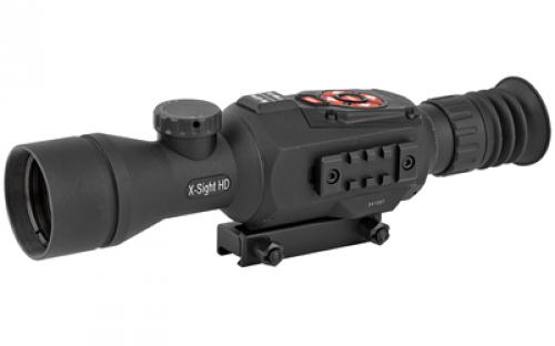 ATN X-Sight II, Smart HD Optics, 3-14x, Obsidian II Core, Day/Night Mode, 1080 Display, Record Video, Capture Pictures, WiFi, GPS, Black Finish DGWSXS314Z