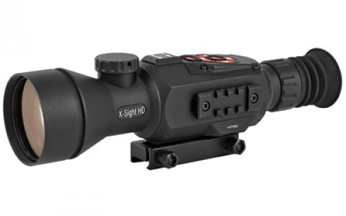 ATN X-Sight II, Smart HD Optics, 5-20x, Obsidian II Core, Day/Night Mode, 1080 Display, Record Video, Capture Pictures, WiFi, GPS, Black Finish DGWSXS520Z