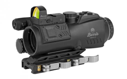 Burris T.M.P.R. 3, Red Dot, 3X32mm, Ballistic AR Reticle, 7 Levels With 3 Colors, QD Mount, Includes FastFire 3 and Laser, Matte Finish 300228