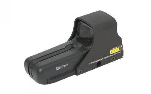 EOTech 552 Holographic Sight, Red XR308 4 Dot Reticle, Rear Button Controls, Night Vision Compatible, Black Finish, 552.XR308