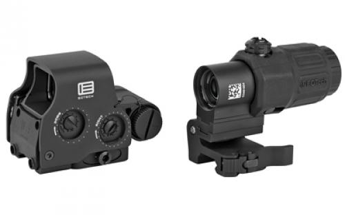 EOTech Holographic Hybrid Sight, EXPS2-2 Sight With G33 Magnifer, Black Finish HHS II