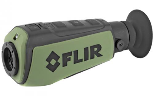 FLIR Scout II 320, 336x256 VOx Microbolometer, 2X Zoom, 640x480 LCD Display, FLIR Scout Series Thermal Camera, with WhiteHot, BlackHot, and InstAlert, FLIR Digital Enhancement, Embedded LED Tasklight, Rechargeable Li-Ion Internal Battery,USB Charging Cab 431-0009-21-00S
