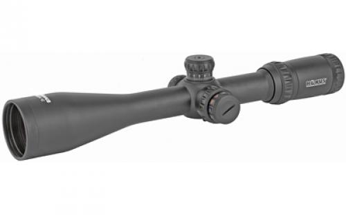 Konus KonusPro Empire, Rifle Scope, 3-18X50, Engraved/Illuminated 550 Ballistic BDC Reticle, Black Color, 30mm Main Tube, Includes 4 Removable Sunshade and Flip Up Lens Covers 7186